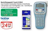 Beschriftungsgerät P-touch H100LB im Angebot bei GLOBUS in Gera Beschriftungsgerät P-touch H100LB Angebote von Brother bei GLOBUS Gera für 11,99 €
