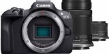 EOS R100 + RF-S 18-45MM + RF-S 55-210 Angebote von Canon bei MediaMarkt Saturn Leipzig für 649,00 €