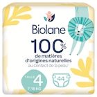 Couches naturelles T4 X44 - Biolane en promo chez Intermarché Bordeaux à 10,87 €