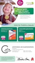 mea - meine apotheke Prospekt für München: "Unsere Dezember-Angebote", 4 Seiten, 01.12.2025 - 31.12.2025