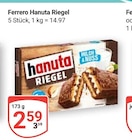 Hanuta Riegel Angebote von Ferrero bei GLOBUS Gera für 2,59 €