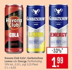 Cola im Angebot bei Marktkauf in Ulm Cola Angebote von Havana Club bei Marktkauf Ulm für 1,99 €