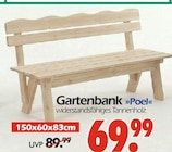Gartenbank Poel Angebote bei Wreesmann Altenburg für 69,99 €
