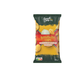 Geriffelte Chips