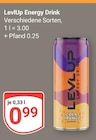 Aktuelles LevLUp Energy Drink Angebot bei GLOBUS in Landau (Pfalz) ab 0,99 €