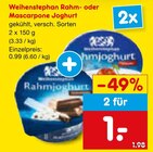 Aktuelles Rahmjoghurt oder Mascarpone Joghurt Angebot bei Netto Marken-Discount in Trier ab 1,00 €