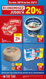 Prix et réduction Yaourt nature dans le prospectus Aldi en cours Offre Yaourt nature dans le catalogue Aldi du moment à la page 10