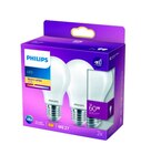 Lot de 2 ampoules LED - PHILIPS en promo chez Carrefour Saint-Laurent-du-Var à 13,49 €