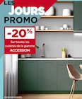 Promo -20% sur toutes les cuisines de la gamme ACCESSION à  dans le catalogue Gedimat à Fleury-Mérogis