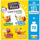 Gourdes sans sucres ajoutés - CHARLES & ALICE - Carrefour Market à Montluçon Gourdes sans sucres ajoutés - CHARLES & ALICE en promo chez Carrefour Market Montluçon à 24,99 €