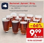 Becherset Spirale, 12-tlg. im Angebot bei Netto Marken-Discount in Erftstadt Becherset Spirale, 12-tlg. Angebote von Leonardo bei Netto Marken-Discount Erftstadt für 9,99 €