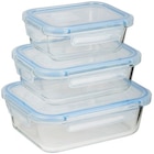 Glas Frischhaltedosen im Angebot bei REWE in Essen Glas Frischhaltedosen Angebote von VIVESS bei REWE Essen für 7,99 €