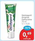 Original Zahncreme von Dentagard für 0,69 € bei budni im Angebot Original Zahncreme von Dentagard im aktuellen budni Prospekt