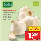 Bio Knoblauch Angebote von BioBio bei Netto Marken-Discount Rostock für 1,29 €