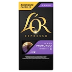 Capsules de café - L'OR ESPRESSO en promo chez Carrefour Vierzon à 3,59 €