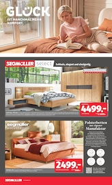 Schlafzimmer im Segmüller Prospekt in Germering Aktueller Segmüller Prospekt mit Schlafzimmer, "Zum Glück gibt’s Segmüller - Segmüller Select", Seite 6