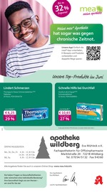 Aktueller mea - meine apotheke Apotheke Prospekt in Jettingen und Umgebung, "Unsere Juni-Angebote" mit 4 Seiten, 01.06.2025 - 30.06.2025