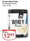 All Stars Whey Protein Angebote von AS bei GLOBUS Salzgitter für 12,99 €