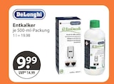 Entkalker im V-Markt Prospekt Entkalker von DeLonghi im aktuellen V-Markt Prospekt für 9,99 €