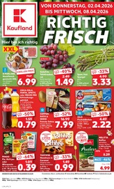 Aktueller Kaufland Supermarkt Prospekt in Obernheim und Umgebung, "Aktuelle Angebote" mit 54 Seiten, 02.04.2026 - 08.04.2026