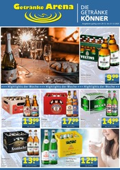 Aktueller Getränke Arena Supermarkt Prospekt in Bochum und Umgebung, "DIE GETRÄNKEKÖNNER" mit 4 Seiten, 29.12.2025 - 31.12.2025