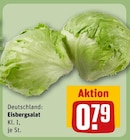 Eisbergsalat im Angebot bei REWE in Wolfenbüttel Eisbergsalat Angebote bei REWE Wolfenbüttel für 0,79 €