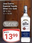 Especial Tequila Silver im Angebot bei GLOBUS in Neunkirchen Especial Tequila Silver Angebote von Jose Cuervo bei GLOBUS Neunkirchen für 13,99 €