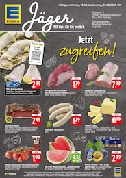 EDEKA Prospekt für Stuttgart mit 2 Seiten EDEKA Prospekt "Aktuelle Angebote" für Stuttgart, 2 Seiten, 18.08.2025 - 23.08.2025