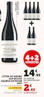 Côtes du rhône AOP rouge grange de payan 2023 à Super U dans Lingeard Côtes du rhône AOP rouge grange de payan 2023 à Super U dans Lingeard