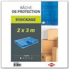 Bâche de protection 2x3m en promo chez Super U Rouen à 2,99 €