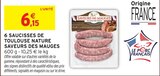 Intermarché Express Saint-Maur-des-Fossés - Promo 6 saucisses de Toulouse nature Promo 6 saucisses de Toulouse nature à 6,15 € dans le catalogue Intermarché Express à Saint-Maur-des-Fossés