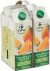 Pur jus de fruits - CARREFOUR EXTRA en promo chez Carrefour Pur jus de fruits - CARREFOUR EXTRA dans le catalogue Carrefour