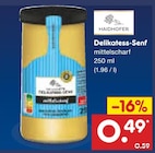 Delikatess-Senf mittelscharf von Haidhofer im aktuellen Netto Marken-Discount Prospekt