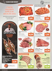 Aktueller aktiv & irma Prospekt mit Schweinefleisch, "Top Angebote", Seite 4
