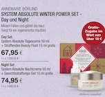 Hautpflegeprodukte im VITALIA Reformhaus Prospekt System Absolute Winter Power Set - Day von Annemarie Börlind im aktuellen VITALIA Reformhaus Prospekt für 67,95 €
