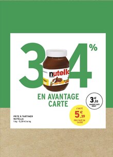 Intermarché Maisons-Alfort - PÂTE À TARTINER Promo PÂTE À TARTINER dans le catalogue Intermarché "Le mini prospectus" à Maisons-Alfort