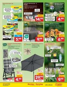Sonnenschirm im Netto Marken-Discount Prospekt "Aktuelle Angebote" mit 65 Seiten (Chemnitz)
