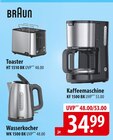 Braun Toaster HT 1510 BK Angebote bei famila Nordost Celle für 34,99 €