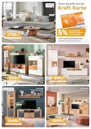 Wohnwand Angebot & Preis im aktuellen Möbel Kraft Prospekt Wohnwand Angebot im aktuellen Möbel Kraft Prospekt auf Seite 3