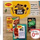 Fix Spaghetti Bolognese im Angebot bei GLOBUS in Hofheim Fix Spaghetti Bolognese Angebote von Maggi bei GLOBUS Hofheim für 0,49 €