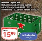 Aktuelle Heineken Angebote bei GLOBUS in Saarbrücken Aktuelles Original Bier Angebot bei GLOBUS in Saarbrücken ab 15,99 €