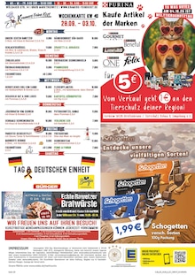 E center Prospekt der KW 40 "Wir lieben Lebensmittel!" Aktueller E center Prospekt "Wir lieben Lebensmittel!" Seite 2 von 42 Seiten