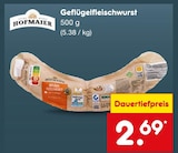 Aktuelles Geflügelfleischwurst Angebot bei Netto Marken-Discount in Jena ab 2,69 €