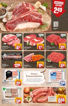Hackfleisch im aktuellen REWE Prospekt (Offenbach (Main)) Hackfleisch im REWE Prospekt "Dein Markt" mit 34 Seiten (Offenbach (Main))