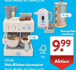 Holz-Küchen-Accessoires im ALDI SÜD Prospekt Holz-Küchen-Accessoires von TOYLINO im aktuellen ALDI SÜD Prospekt für 9,99 €