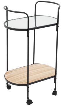 Desserte avec miroir - Action à Bourges Desserte avec miroir en promo chez Action Bourges à 12,98 €