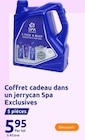 Coffret cadeau dans un jerrycan Spa Exclusives - SPA en promo chez Action La Rochelle à 5,95 €