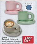 Tasse mit Untertasse Angebote von Crofton bei ALDI Nord Gotha für 6,99 €