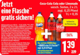 Coca-Cola Cola im Angebot bei EDEKA Frischemarkt in Ahrensburg Coca-Cola Cola Angebote von Coca-Cola bei EDEKA Frischemarkt Ahrensburg für 1,39 €