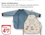 Bastel- und Werkschürze mit Ärmel im aktuellen Prospekt bei GLOBUS in Mittelreidenbach